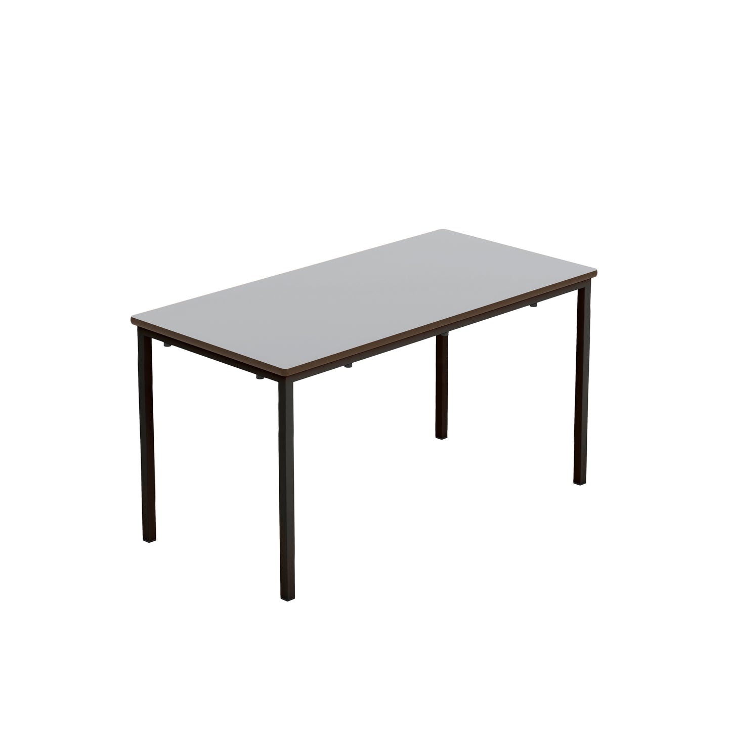 Titan Fully Welded Classroom Table|1100x550x590|Grey-Black