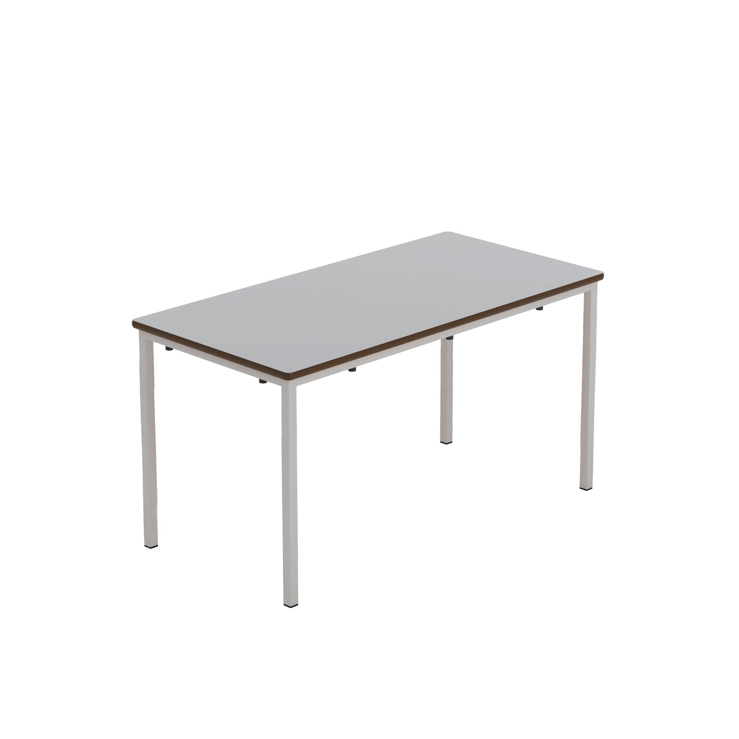 Titan Fully Welded Classroom Table|1100x550x590|Grey-Grey