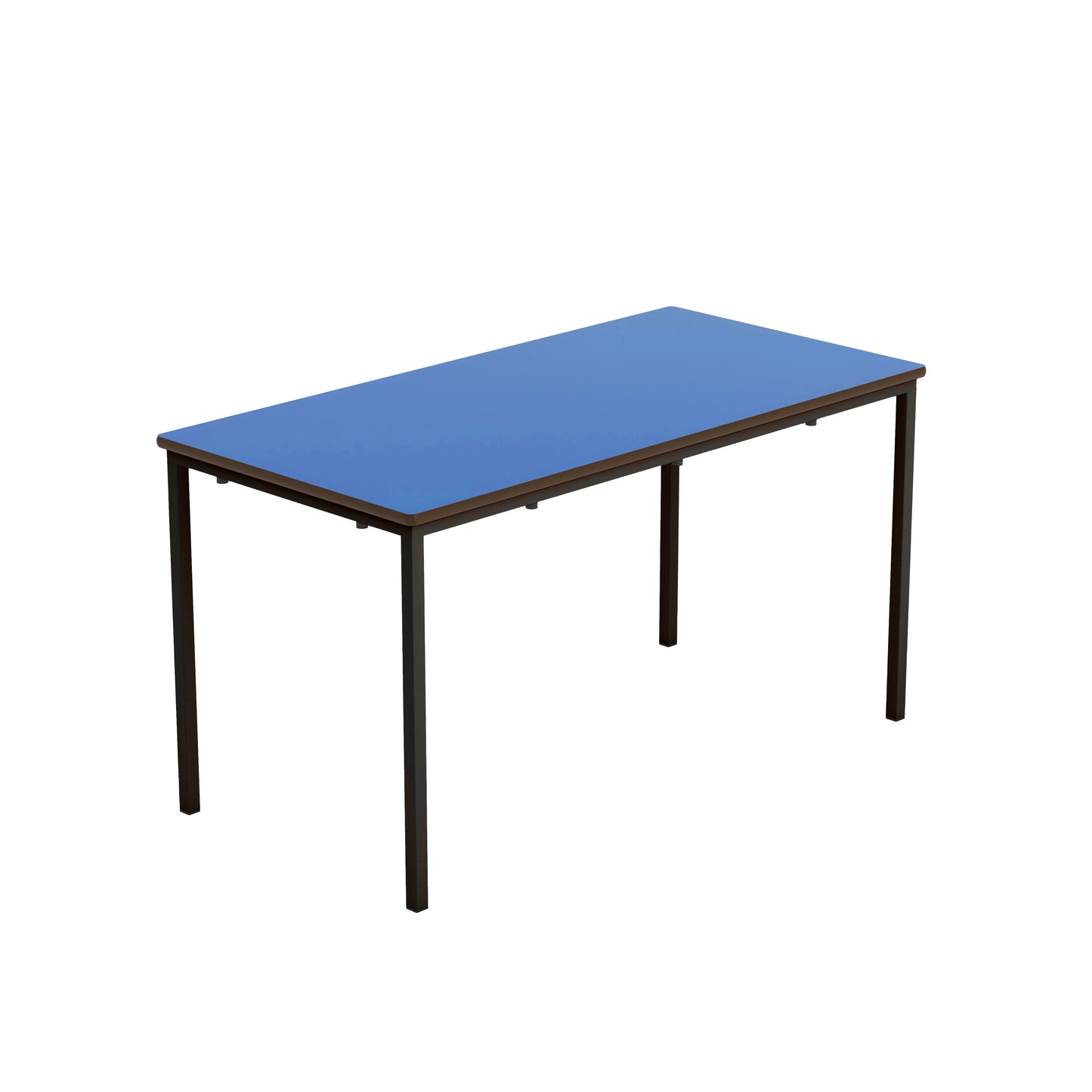 Titan Fully Welded Classroom Table|1200x600x640|Blue-Black