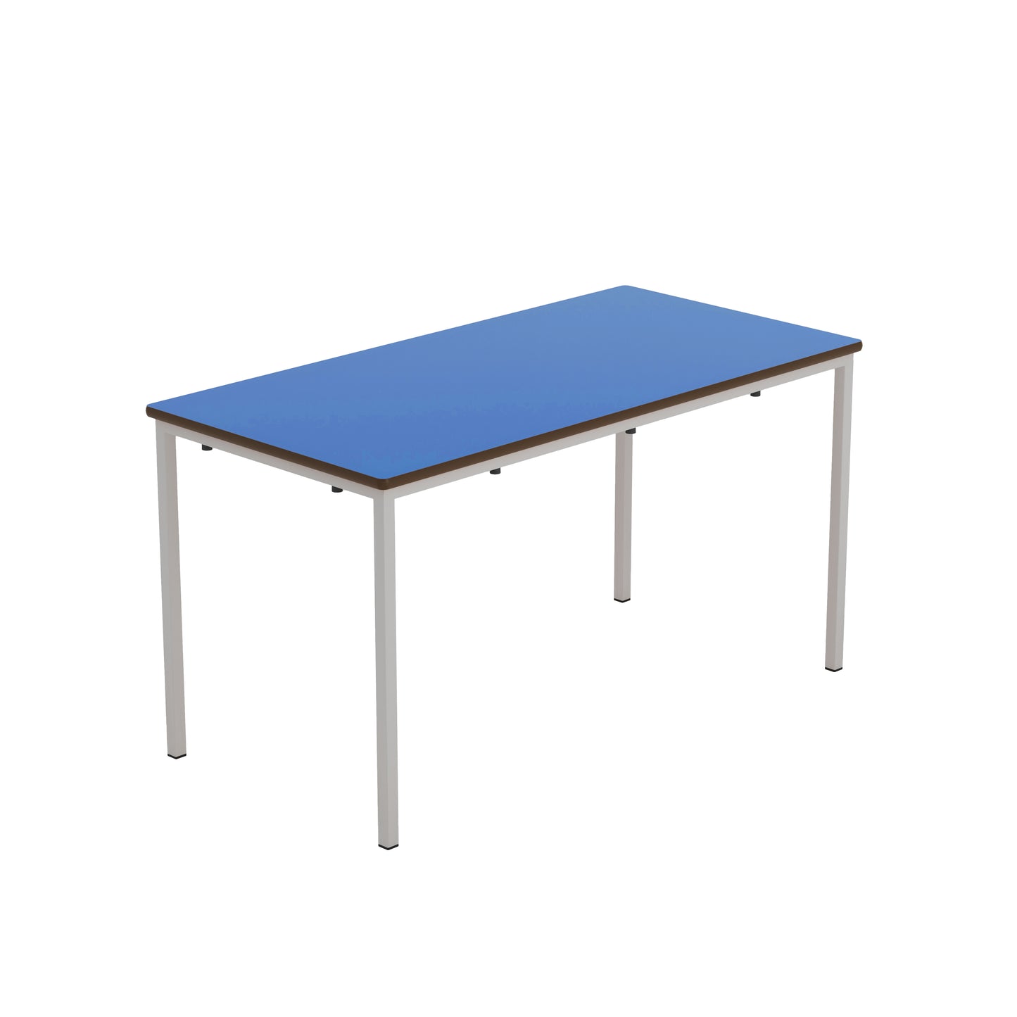 Titan Fully Welded Classroom Table|1200x600x640|Blue-Grey