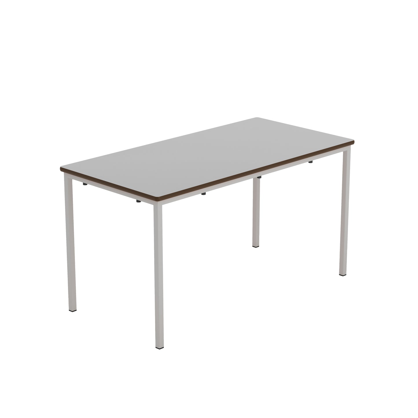 Titan Fully Welded Classroom Table|1200x600x640|Grey-Grey