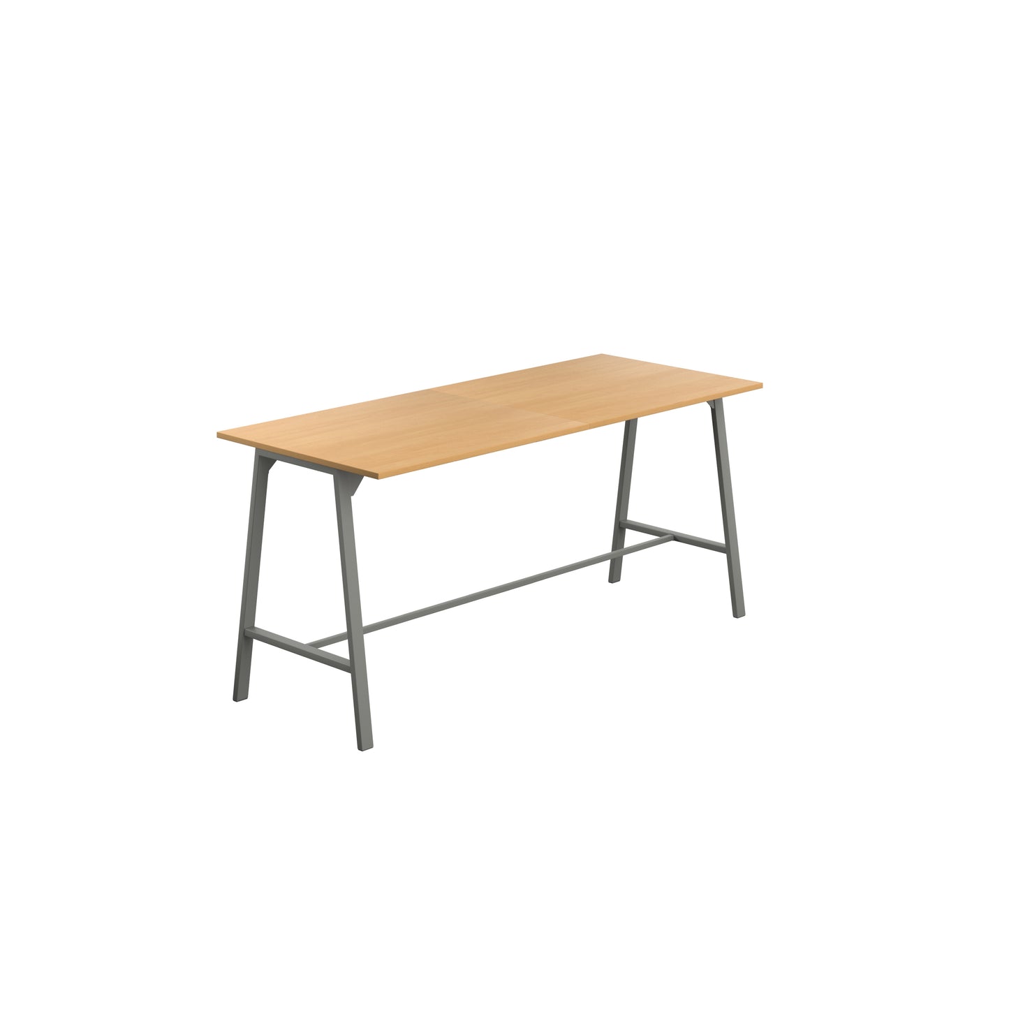Titan High Maker Rectangular Table|1200x1000|Ellmau Beech-Anthracite