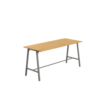 Titan High Maker Rectangular Table|1200x1000|Sorano Oak-Anthracite
