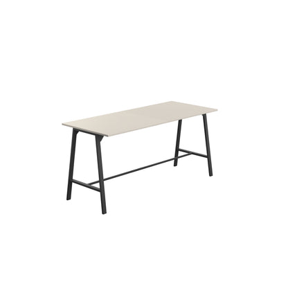 Titan High Maker Rectangular Table|1200x1000|Grey-Black