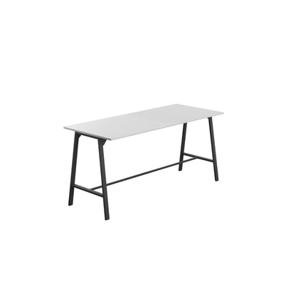 Titan High Maker Rectangular Table|1200x1000|White-Black