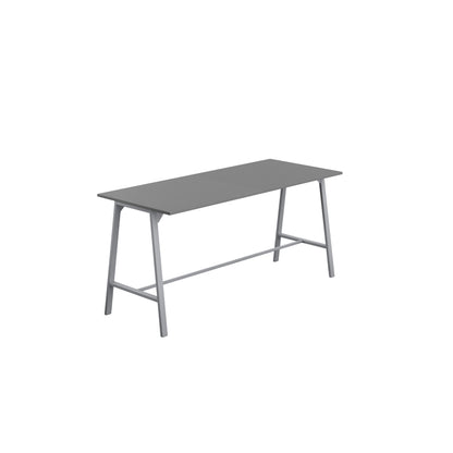 Titan High Maker Rectangular Table|1200x1000|Silver-Anthracite