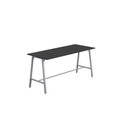 Titan High Maker Rectangular Table|1200x1000|Silver-Black