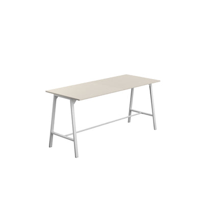 Titan High Maker Rectangular Table|1200x1000|Grey-White