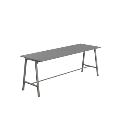 Titan High Maker Rectangular Table|1500x1000|Anthracite-Anthracite