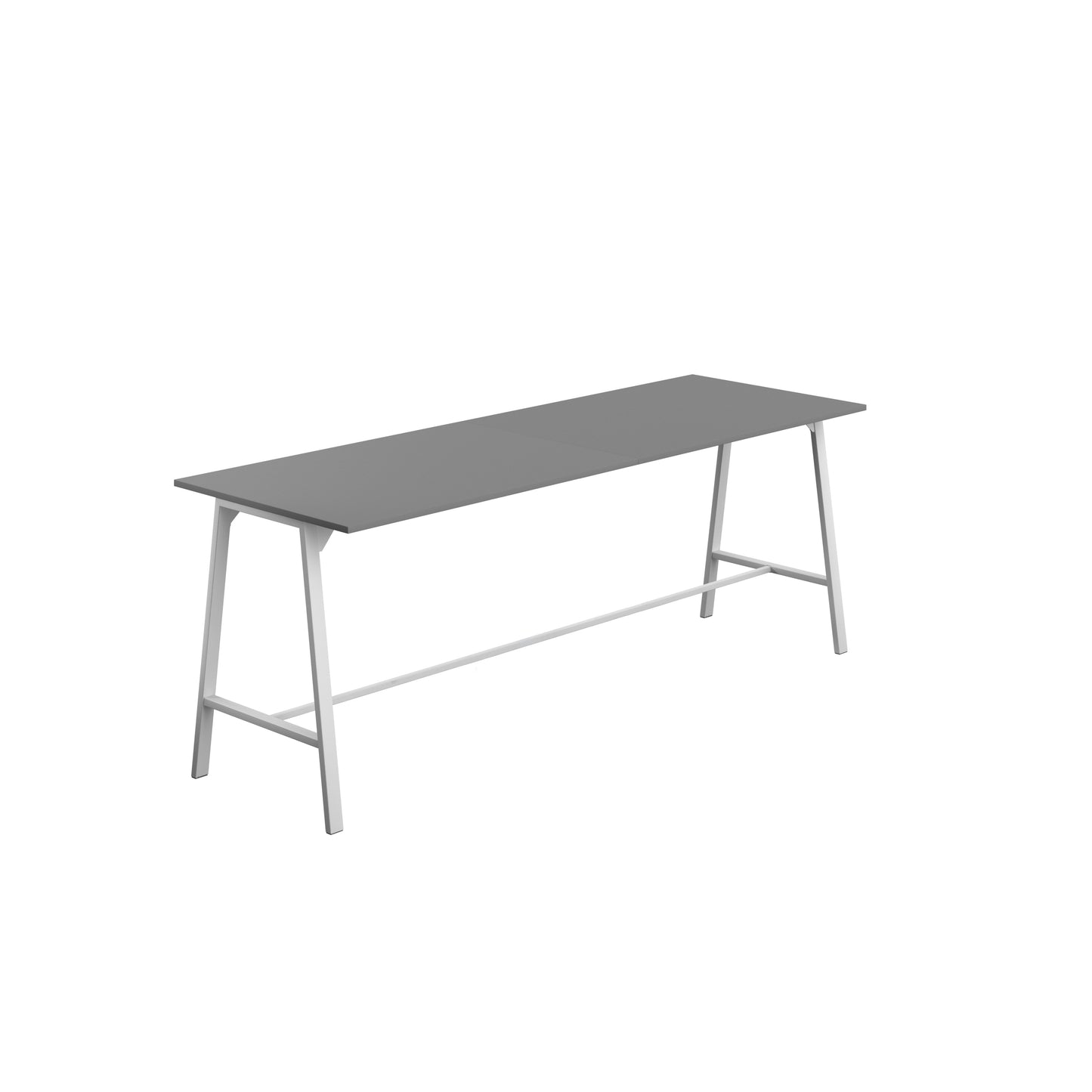 Titan High Maker Rectangular Table|1500x1000|Anthracite-White