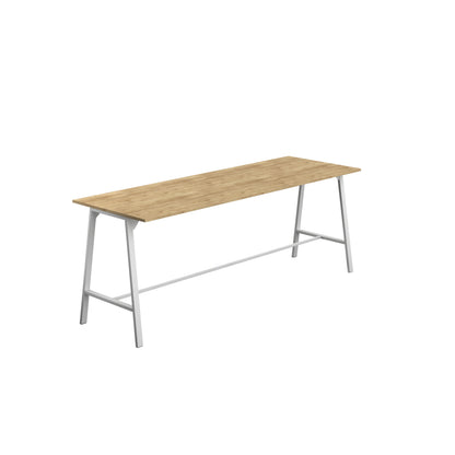 Titan High Maker Rectangular Table|1500x1000|Natural Nebraska Oak-White