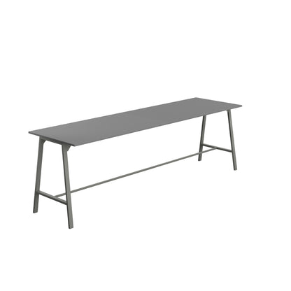 Titan High Maker Rectangular Table|1500x1000|Anthracite-Anthracite