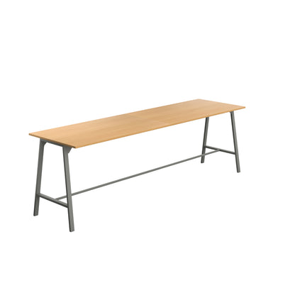 Titan High Maker Rectangular Table|1800x1000|Ellmau Beech-Anthracite