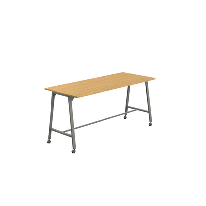 Titan High Maker Rectangular Table|1200x1000|Sorano Oak-Anthracite
