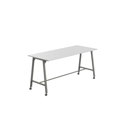 Titan High Maker Rectangular Table|1200x1000|White-Anthracite