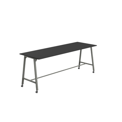 Titan High Maker Rectangular Table|1500x1000|Black-Anthracite