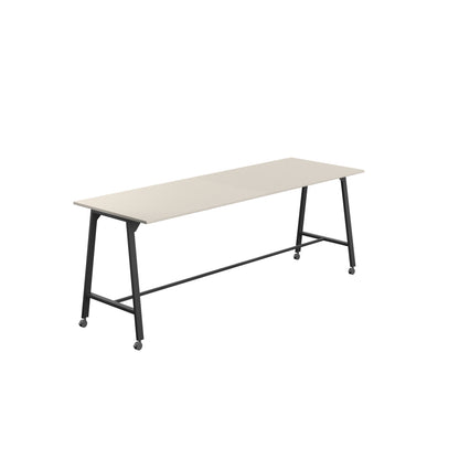 Titan High Maker Rectangular Table|1500x1000|Grey-Black