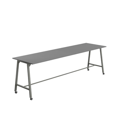 Titan High Maker Rectangular Table|1800x1000|Anthracite-Anthracite