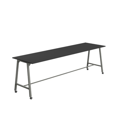 Titan High Maker Rectangular Table|1800x1000|Black-Anthracite