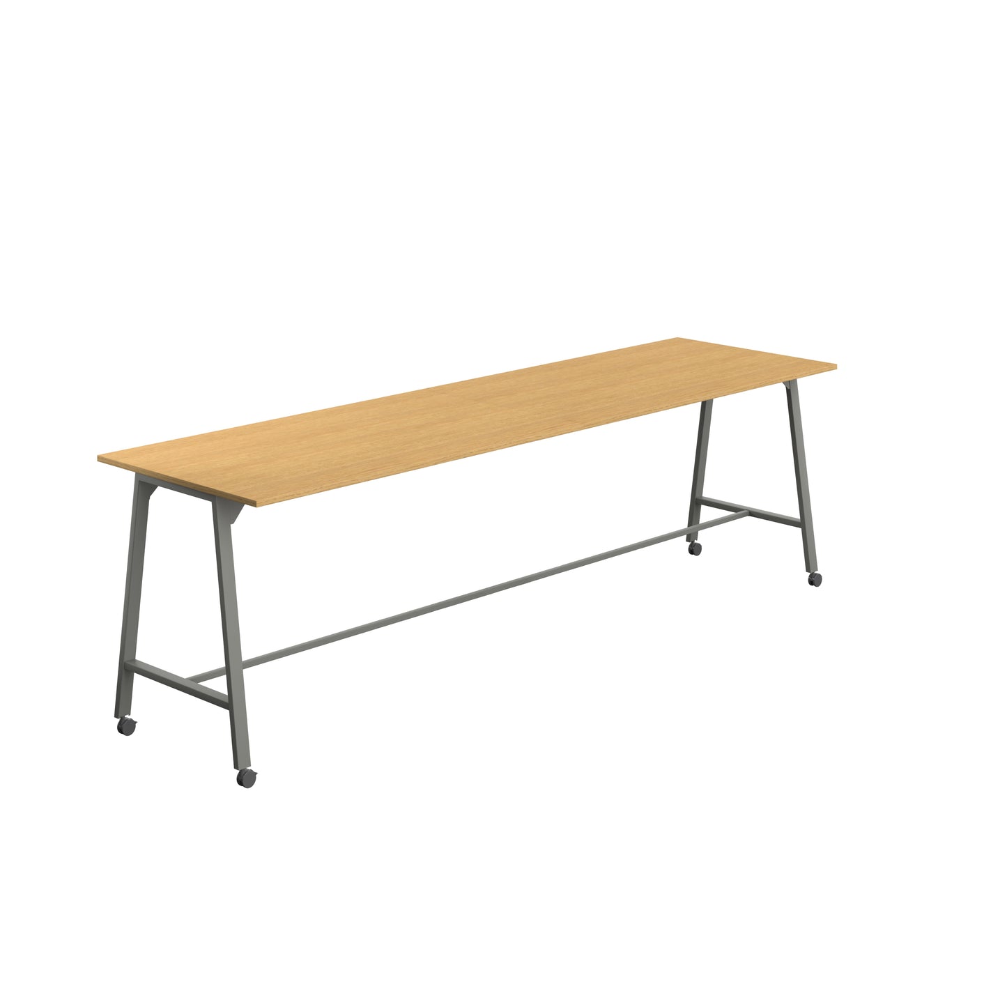 Titan High Maker Rectangular Table|1800x1000|Sorano Oak-Anthracite