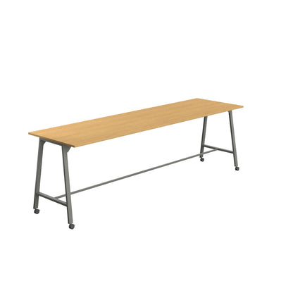 Titan High Maker Rectangular Table|1800x1000|Sorano Oak-Anthracite