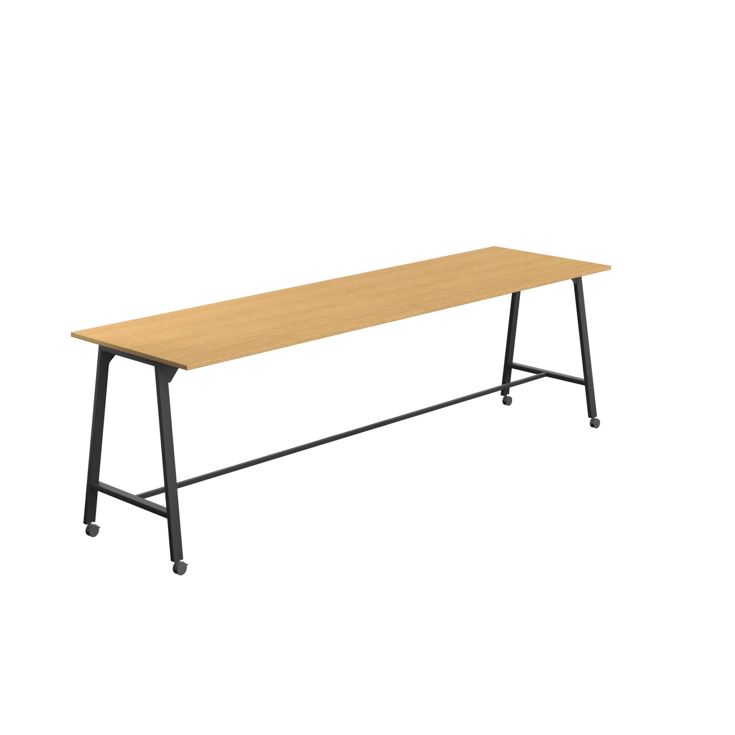 Titan High Maker Rectangular Table|1800x1000|Sorano Oak-Black