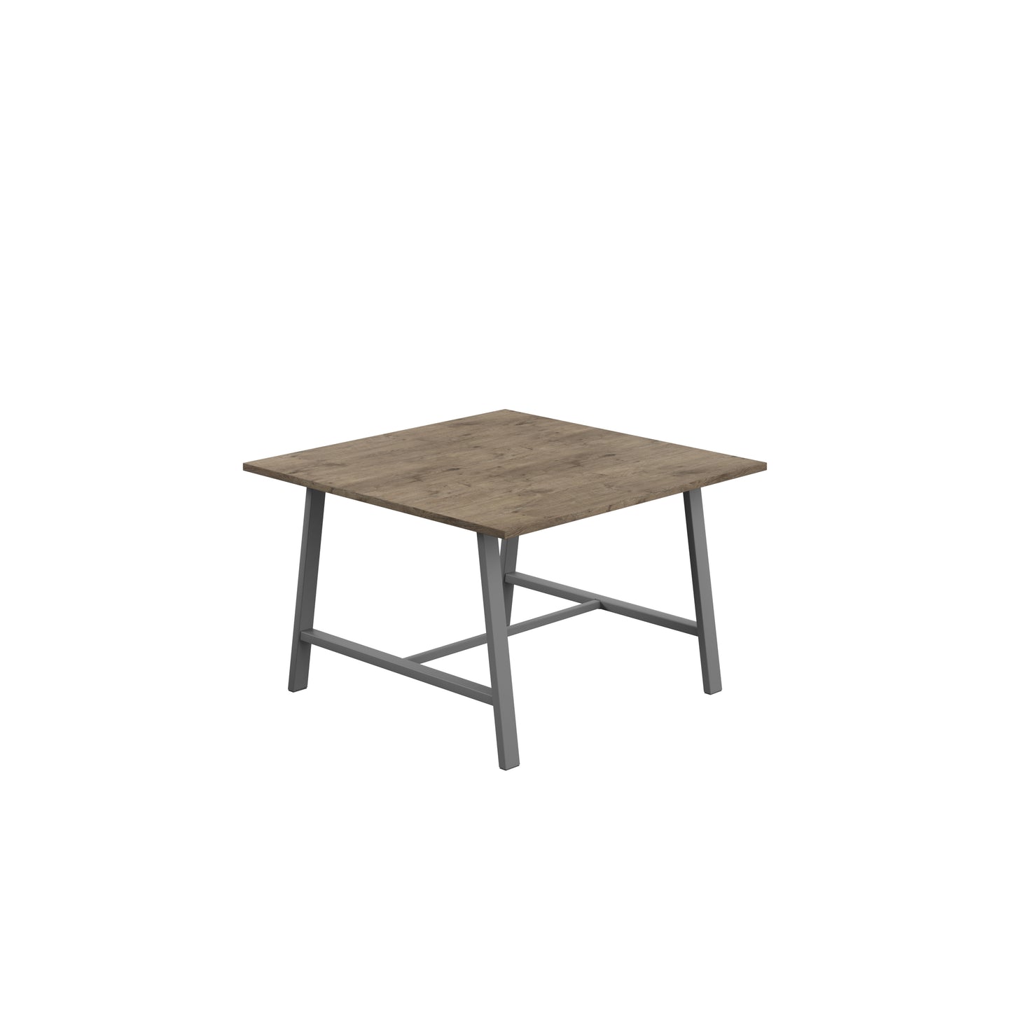 Titan Low Maker|Rectangular Table|1200x1000|Grey Nebraska Oak|Anthracite