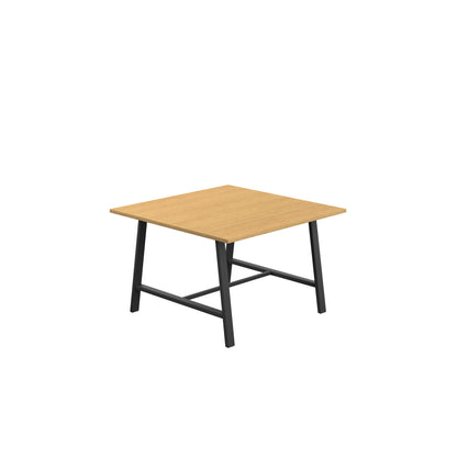 Titan Low Maker|Rectangular Table|1200x1000|Sorano Oak|Black