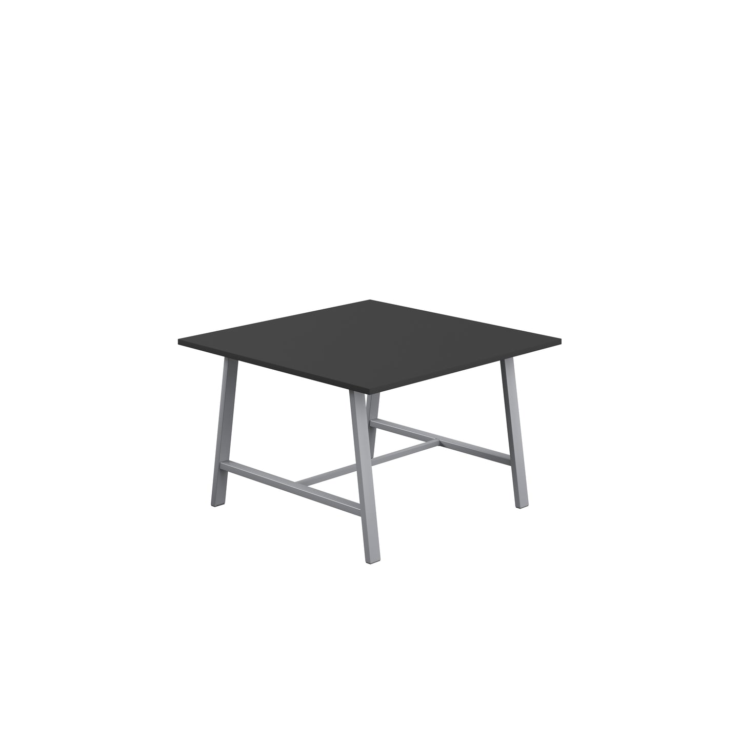 Titan Low Maker|Rectangular Table|1200x1000|Black|Silver