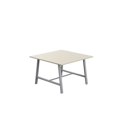 Titan Low Maker|Rectangular Table|1200x1000|Grey|Silver