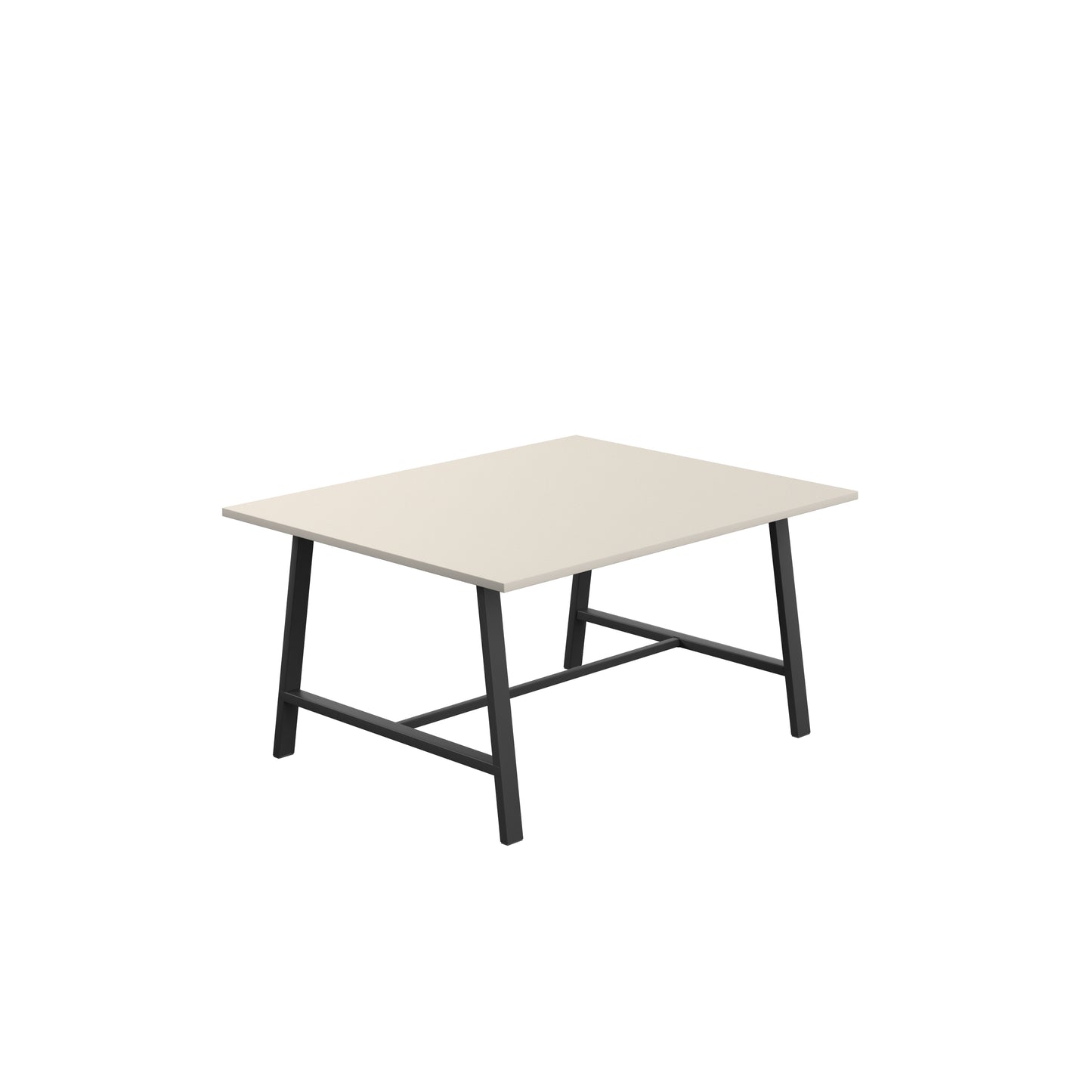 Titan Low Maker|Rectangular Table|1500x1000|Grey|Black