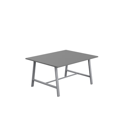 Titan Low Maker|Rectangular Table|1500x1000|Anthracite|Silver