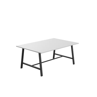 Titan Low Maker|Rectangular Table|1800x1000|White|Black