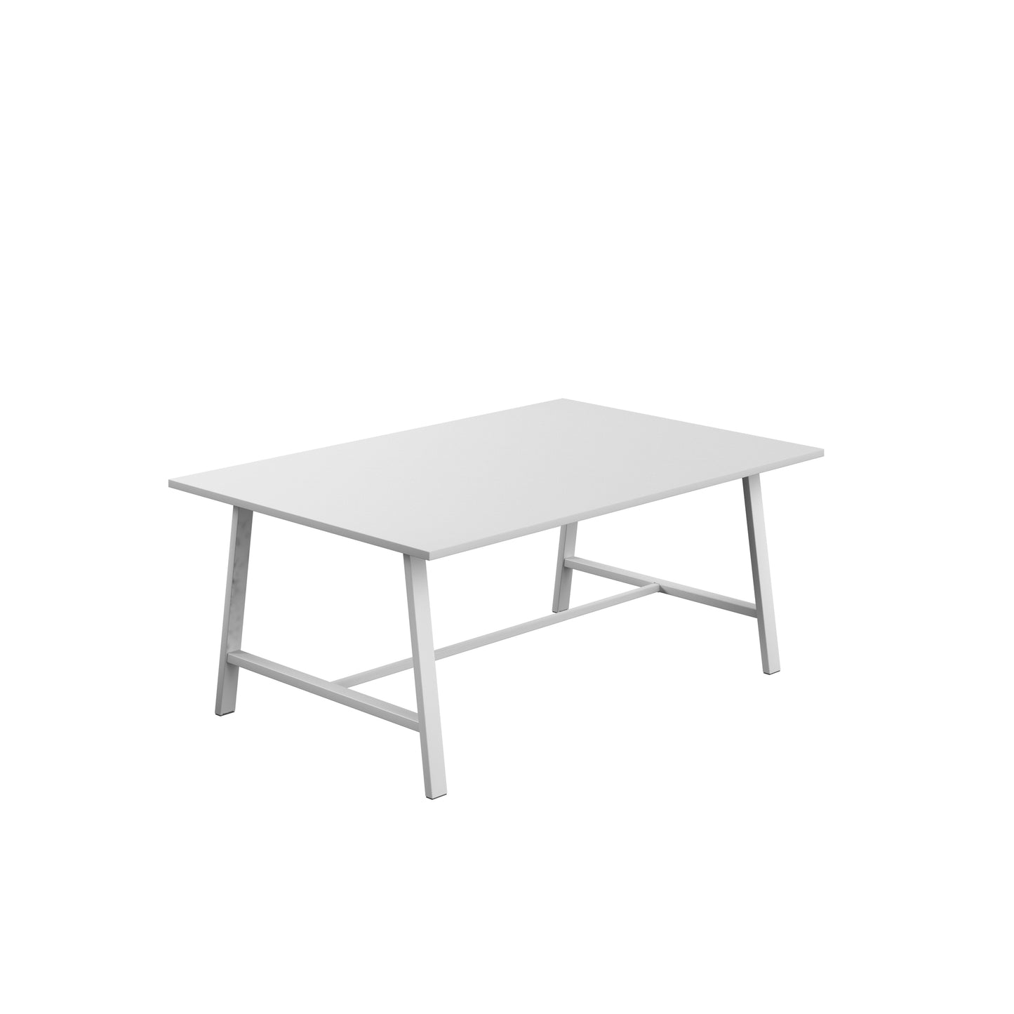 Titan Low Maker|Rectangular Table|1800x1000|White|White