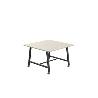 Titan Low Maker|Mobile|Rectangular Table|1200x1000|Grey|Black