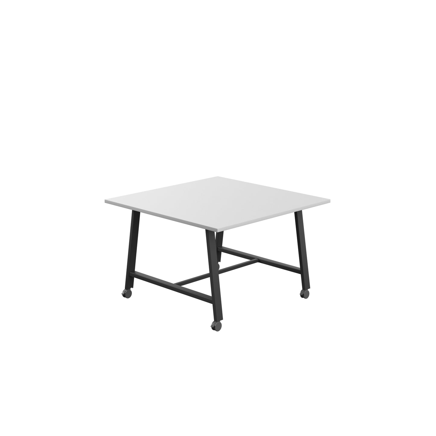 Titan Low Maker|Mobile|Rectangular Table|1200x1000|White|Black