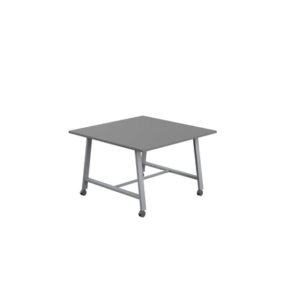 Titan Low Maker|Mobile|Rectangular Table|1200x1000|Anthracite|Silver