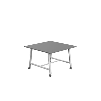 Titan Low Maker|Mobile|Rectangular Table|1200x1000|Anthracite|White