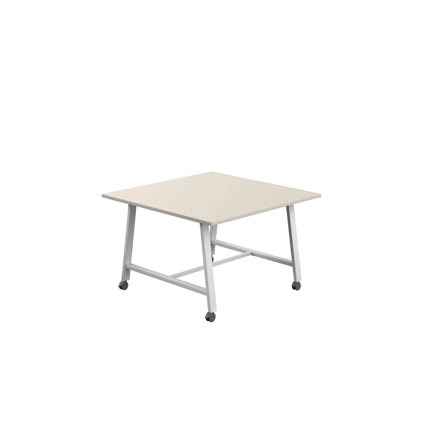 Titan Low Maker|Mobile|Rectangular Table|1200x1000|Grey|White