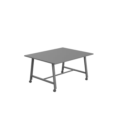 Titan Low Maker|Mobile|Rectangular Table|1500x1000|Anthracite|Anthracite