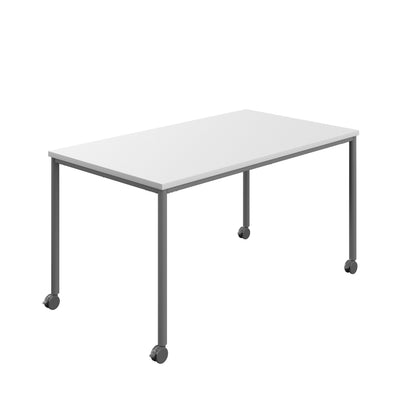 Titan Mobile|Rectangular Table|1600x600|White|Anthracite