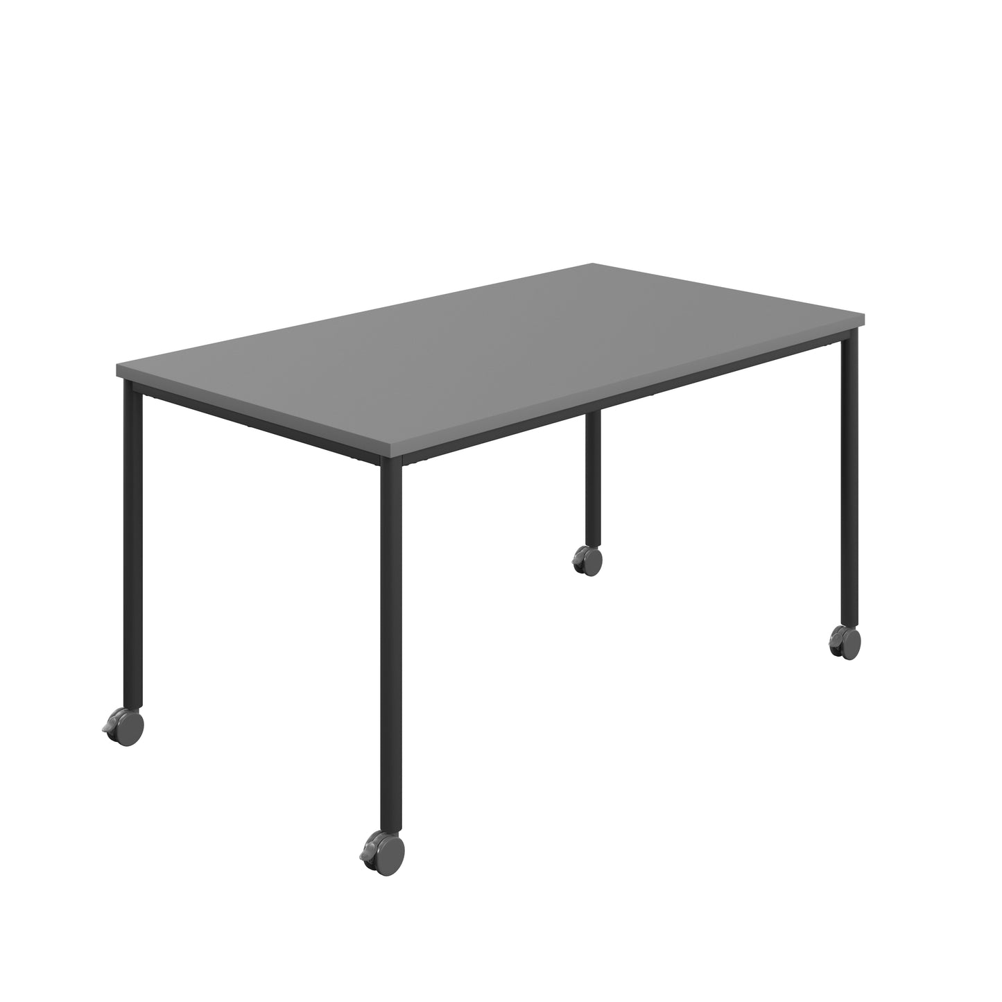 Titan Mobile|Rectangular Table|1600x600|Anthracite|Black