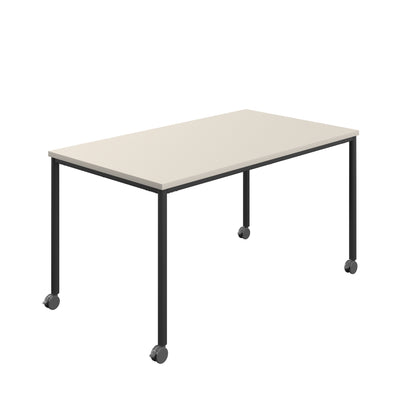 Titan Mobile|Rectangular Table|1600x600|Grey|Black