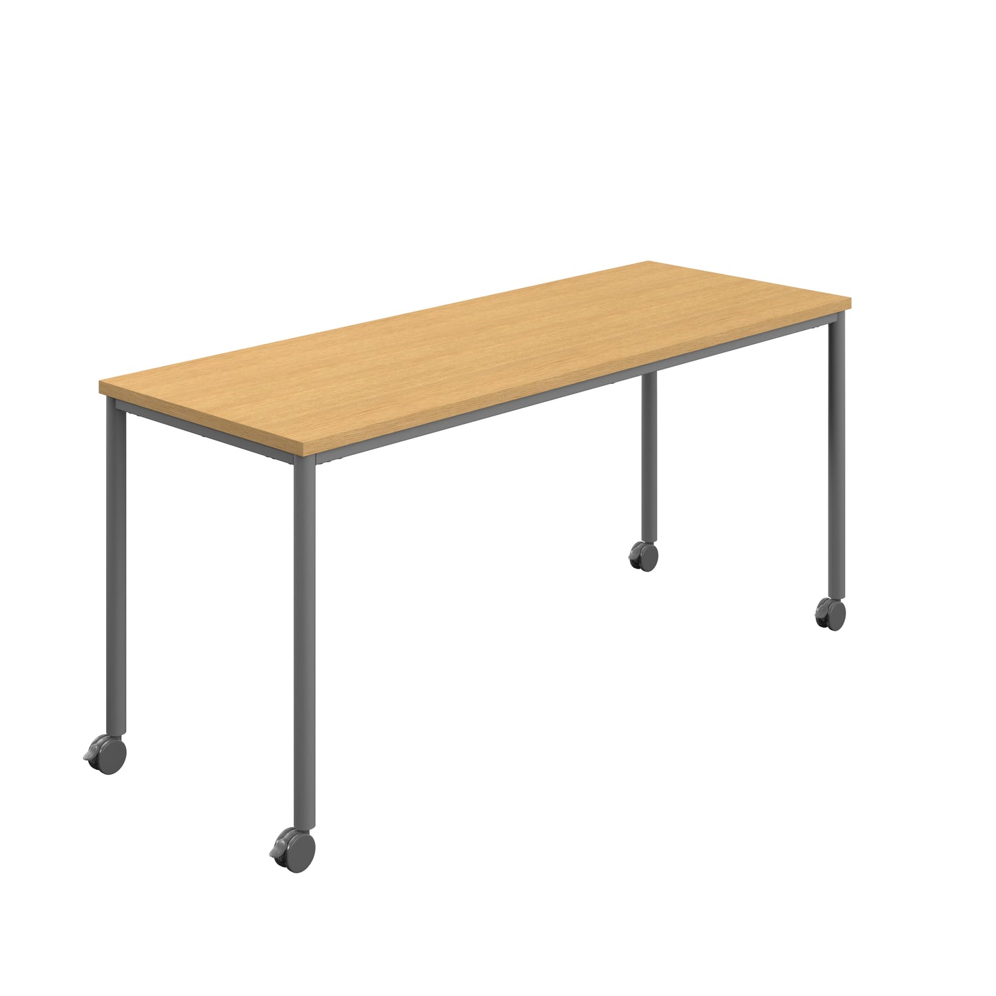Titan Mobile|Rectangular Table|1600x800|Sorano Oak|Anthracite