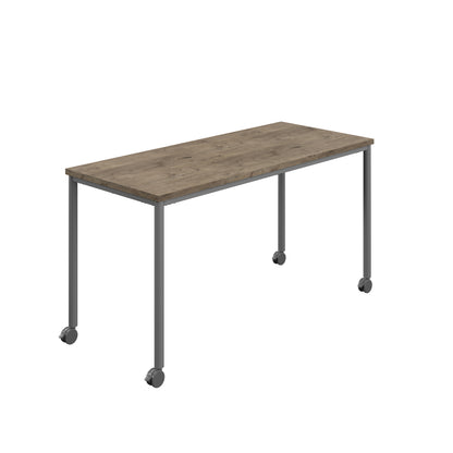Titan Mobile|Rectangular Table|1800x600|Grey Nebraska Oak|Anthracite