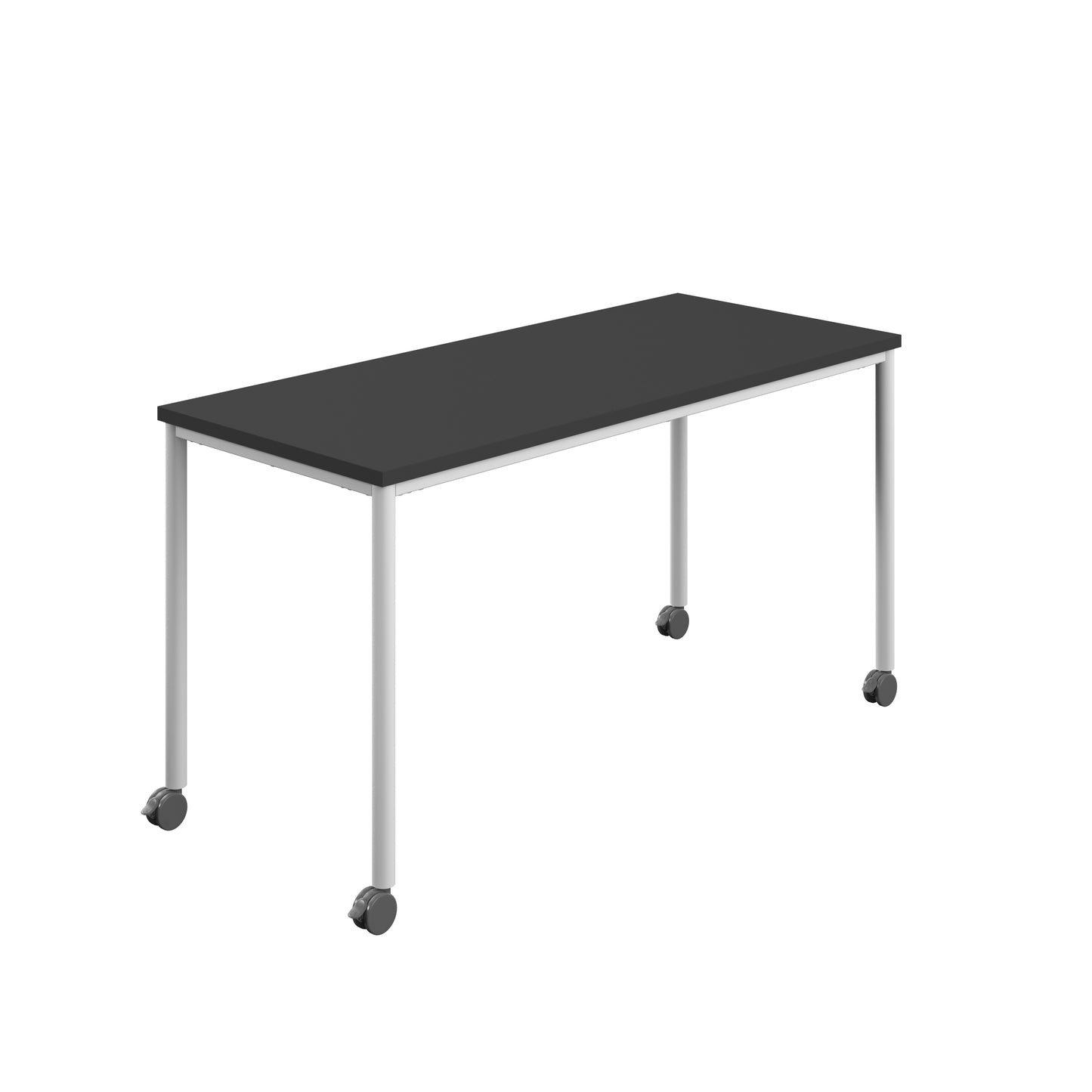 Titan Mobile|Rectangular Table|1800x600|Black|White