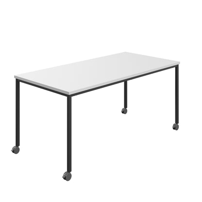 Titan Mobile|Rectangular Table|1800x800|White|Black