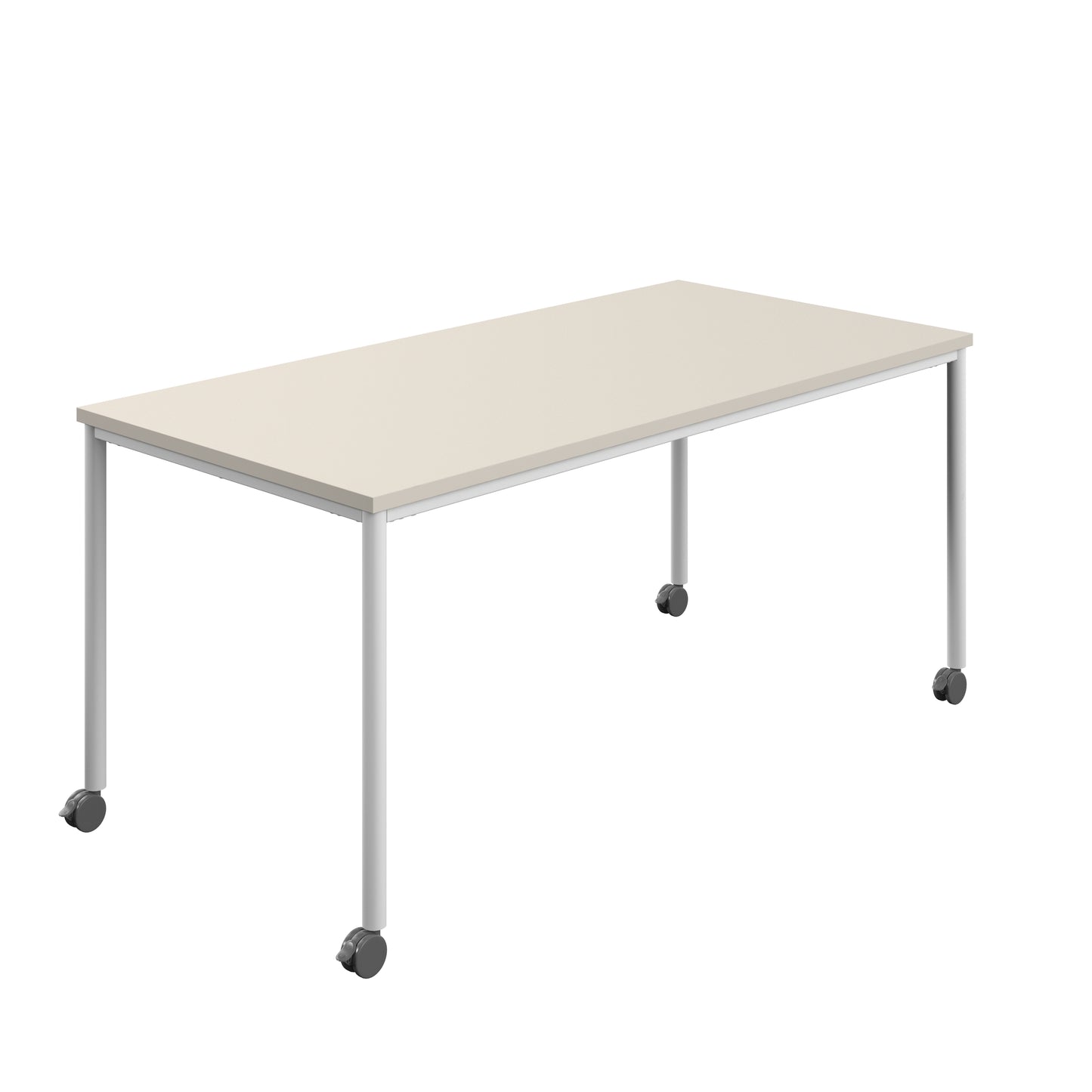 Titan Mobile|Rectangular Table|1800x800|Grey|White