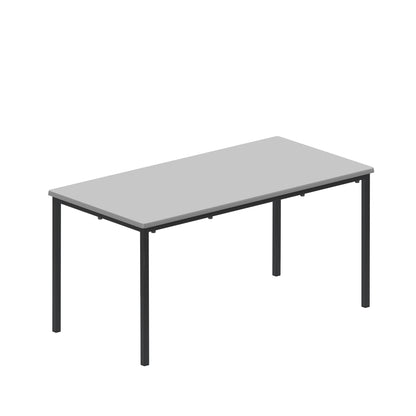 Titan|Flat Pack Classroom Table|1200x600x590|Grey-Black