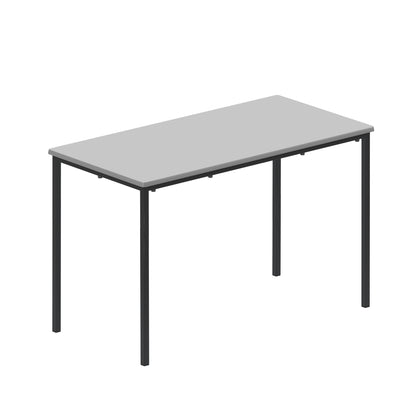 Titan|Flat Pack Classroom Table|1200x600x760|Grey-Black